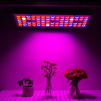 LED Grow Light Celoten Spekter 25 W 45W 50 W AC85-265V Rastline Rasti Svetlosti UV IR Panel svetilke Toplogrednih Zaprtih prostorih, Raste Sejanje