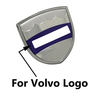 1-20 kos Za Značko Volvo Car Zadnje Okno Boby 3D Logo Nalepke Kovinske Za Volvo V70 S60 S70 XC40 XC60 V90 XC70 XC90 Avto Styling