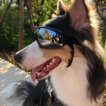 Hišni Pes sončna Očala z UV Zaščito Windproof Anti-breaking Očala Pet Oči Nositi Pes, Plavanje, Drsanje Očala Accessaries