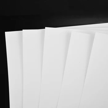 5pcs Jasno, Bela Velikosti A4 Vode Prosojnica Nalepke Papir Priročno Uporabo Brizgalne Vode-Potisnite Papir za Prenos DIY Oblačila Vzorec Orodje
