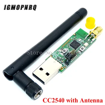 CC2531 Zigbee Emulator CC-iskanje napak USB Programer CC2540 CC2531 Sniffer z antena antena za Bluetooth Modul Priključek Kabel Downloader