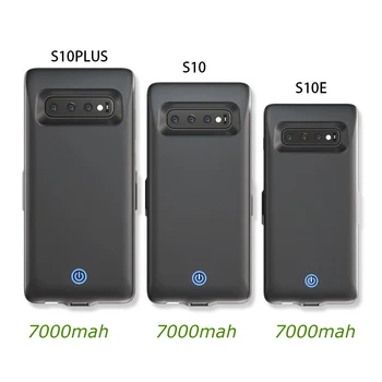 7000mah Polnilec za Baterije Ohišje za Samsung Galaxy S10 S10e S10 Plus baterija primeru Zadnji Posnetek batterie externe Kritje powerbank primeru