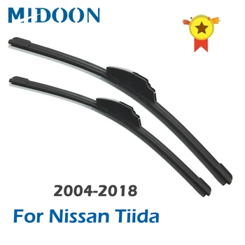 MIDOON Metlice Brisalcev za Nissan Tiida C11/ C13 Fit Kavljem Roke Model Leto Od leta 2004 do leta 2018