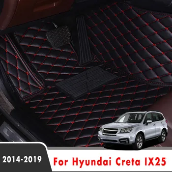 Za Hyundai Creta IX25 2019 2018 2017 2016 Avto predpražnike Styling Dekoracijo Zaščito Auto Dodatki, Usnje, Preproge