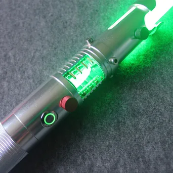 Izvirni Film, Zvočni Učinki, Cosplay Jedi Knight Kristalno Lightsaber USB Polnjenje Sile Čip Dvoboj Lightsword Svetlobna Igrače