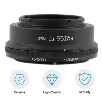 Prenosni Black Spremeniti Tok Vijačni Nastavek objektiva na Obroč Objektiva, da za Canon za Sony NEX-3 NEX-3C NEX-3N NEX-5 5C Objektiv Kamere Pribor