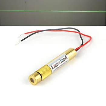 1270 10mw 30mw 50mw 100mw 150-200mw Focusable 532nm Green Line Laser Modul