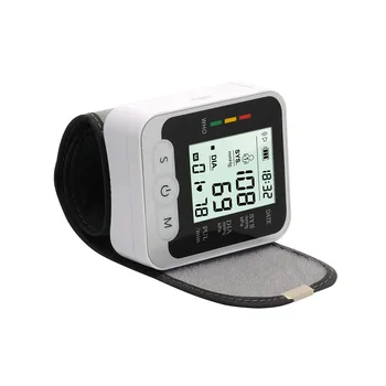 Angleški Gospodinjstvo Zdravje Spremlja Zapestje Hlačnice Sphygmomanometer Krvi Presure Meter Monitor Srčnega Utripa Utrip Prenosni Tonometer