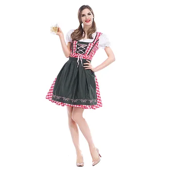 Moda novi nemški Oktoberfest dame oblačenja Bavarski tradicionalno pivo obleko Festival pogodbenica dance obleko