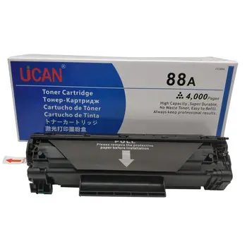 4000 strani UCAN 88a Toner, Kartuše za tiskalnik HP LaserJet P1007 P1008 P1106 P1108 M1136 M1138 M1139 M1213 M1216nf M126 M128 Tiskalnik