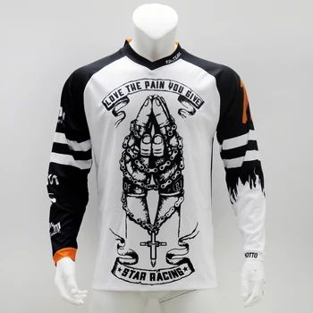 Kratke rokave motokros Kolesarski dres motocikel hladnem in suhem t Shirt MTB obrabe sublimated lahkost oblačil