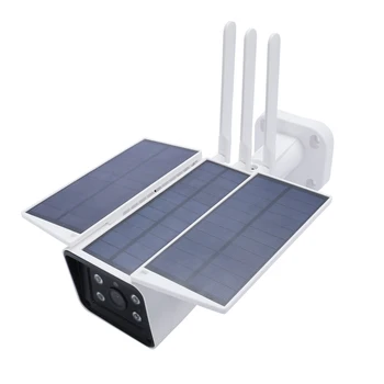 SmartYIBA 4G Brezžični Sončne Fotoaparat solarnimi Napaja Zunanji IP Kamero Two-way Audio Mobilno Aplikacijo remote Control Cloud Storage