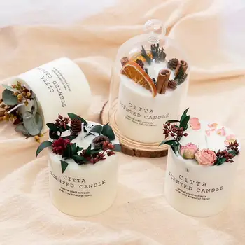 CITTA Mori serije dišeče sveče šatulji z pladenj za kritje ustvarjalne stekla darilo dišeče sveče A9A6