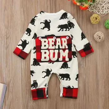 Pudcoco Baby Set 0-24M Novorojenčka Otroci Baby Boy, Girl Obleke Jumpsuit Romper Playsuit Obleke Set