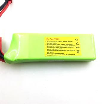 11.1 V 1800mAh Litij-Polimer Baterija za Feilun FT012 RC Čoln Rezervni Deli Pribor FT012-17