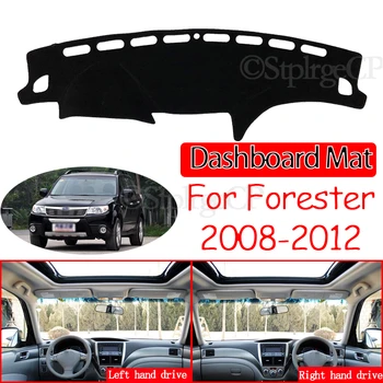 Za Subaru Gozdar 2008 2009 2010 2011 2012 Anti-Slip Mat nadzorna plošča Pokrov Preprogo Dežnik Dashmat Avto Dodatki SG SH SJ SK
