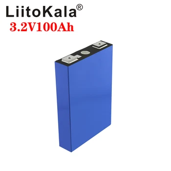 4pcs LiitoKala 3.2 V 100Ah LiFePO4 baterije Litij-phospha Velike zmogljivosti, 12V 24V 48V motorno kolo Avto na Električni motor baterija