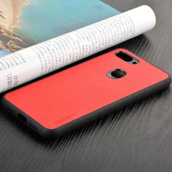 Ohišje za Xiaomi Mi 8 Lite luxury Letnik Usnja, kože capa z Režo telefon kritje za xiaomi mi 8 lite primeru funda coque