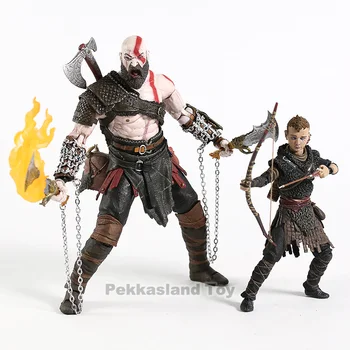Bog Vojne (2018) Končni Ukrep Slika 2-Pack Kratos & NECA Atreus