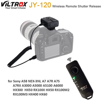 Viltrox Brezžični Daljinski upravljalnik za Sprostitev Zaklopa za Sony A58 NEX-3NL A7 A7R A7S A7RII A3000 A5000 A5100 A6000 HX300 HX50 RX100II