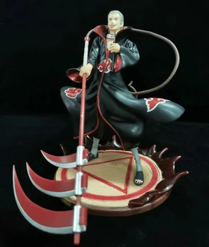 Anime Naruto Shippuden Figur Akatsuki Hidan Konan Kip PVC figuric-Igrač 260mm
