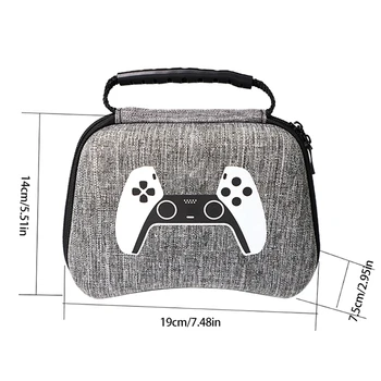 Za PS5 Gamepad Krmilnika torbica EVA Težko Portabl Potovanja Vrečko za Shranjevanje Primeru Kritje Za Play Station 5 Igra Ročaj Dodatki