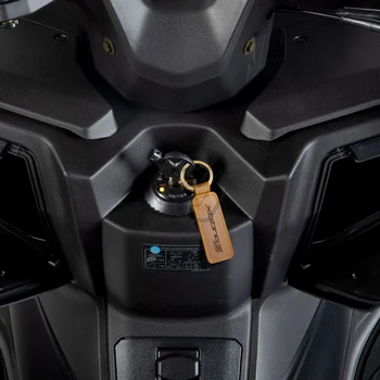 Za KYMCO Xciting S 400 Keyring Motocikel Cowhide Keychain Key Ring