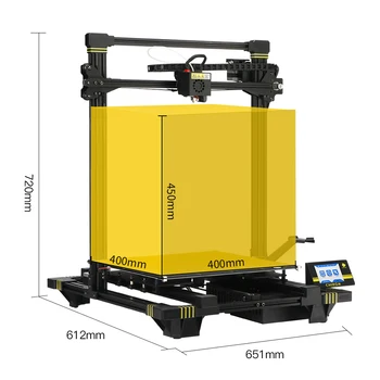 2019 Anycubic 3D Tiskalnik Plus Velikost Pringting 3d Tiskalnik Kompleti DIY FDM TFT Ultrabase Visoko Natančnost Impressora 3d drucker