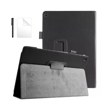Flip PU Usnjena torbica Za Asus ZenPad 10 / Z300 Z300C Z300CL Z300CG Z300M Z301 Z301ML 10.1 Pokrov s Samodejno Zbudi Primeru+flim+Pen