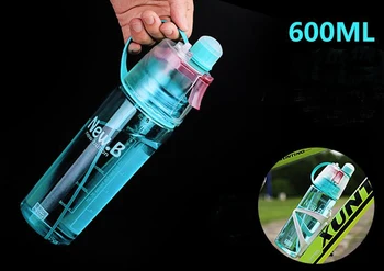 Ustvarjalne Spray Šport Steklenico Vode Profesionalni Šport Steklenice za Športe na Prostem Telovadnici rociar agua deportes