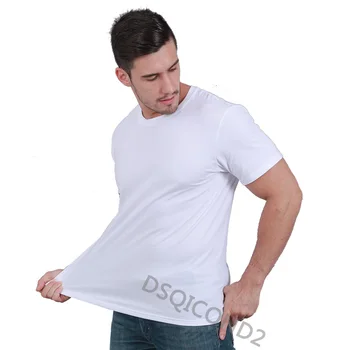 DSQICOND2 Poletje Moda Bombaž Priložnostne Smešno T-shirt Moški Kratkimi Hipster Kul Vrhovi Tees Solid Majica za Moške Nekaj Vrhovi