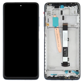 Za Xiaomi Poco X3 NFC Original LCD Zaslon in Računalnike Polno Montaža Z Okvirjem Poco X3 (Black)