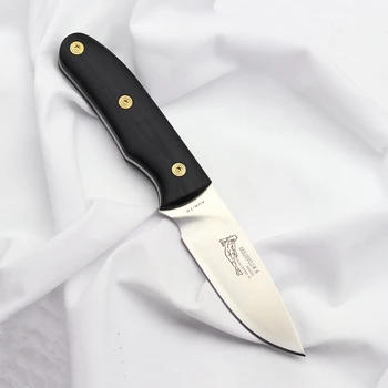 Uspešno naravnost nož AUS-10 rezilo G10 ročaj prostem kampiranje multi-funkcijo lov kuhinjski nož EOS orodje