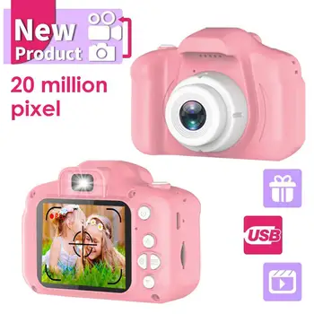 Ljubek Otroški Mini Digitalni Foto 1080P Video Kamera 2,0-Palčni HD Zaslon, Mala Igrača Kamere Videocamera Mikro Cam Otrok Najboljše Darilo