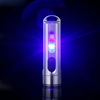 Original JETBEAM MINI ONE Keychain Svetilka CREE XP-G3 500LM 5-Barve ,LED Luči ,z UV Lučka za Kampiranje, Vsak Dan Nosijo