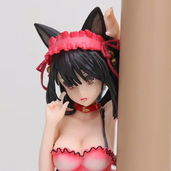 Datum Živo Nočna mora Tokisaki Kurumi Slika Fantasia 30. Obletnico Tsunako Tokisaki Kurumi cat dekle PVC figuric igrače