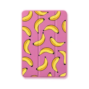 Za iPad Zraka 2 3 Primeru Srčkan Banana Za iPad Pro 11 Primeru 2020 Tablični Primeru Auto Sleep funkcija Wake Za iPad Mini 5 PU Zaščito Kože Primerih