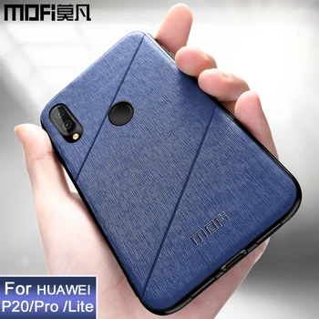 MOFi original za Huawei P20 Pro primeru Nova 3e hrbtni pokrovček shockproof telefon poslovni coque fundas za Huawei P20 Lite primeru