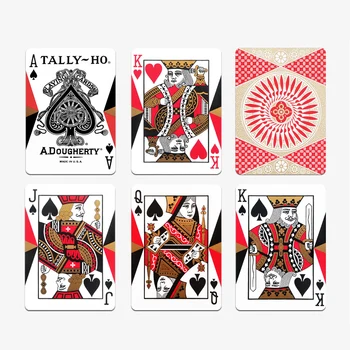 2019 Tally-Ho Rdeče Igralne Karte, USPCC Kitajsko Novo Leto Limited Edition Krova Poker Velikost Magic Igre s kartami Magic Triki Rekviziti
