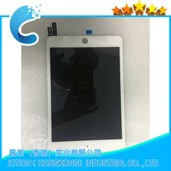 Polno Novih A1538 A1550 LCD Zbora Za iPad Mini 4 LCD Sprednji Zaslon na Dotik Digitzer Plošča EMC 2815 EMC 2824 White & Black