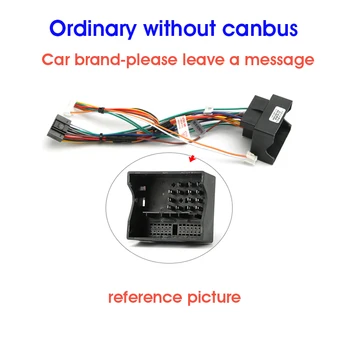 Avto radio Canbus je primerna za različne Canbus in kabli Toyota, Honda, Volkswagen, Kia, Nissan, Hyundai, itd.