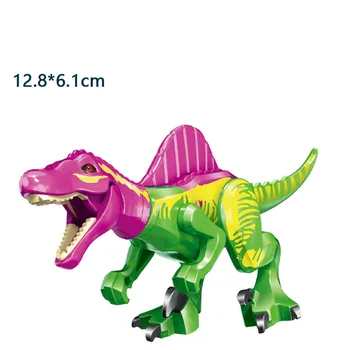 8Pcs Jurassic Dinozaver Park, Živalski Svet Baryonyx MOC pribor Gyrosphere Pobeg gradniki igrače Za Otroke Darila