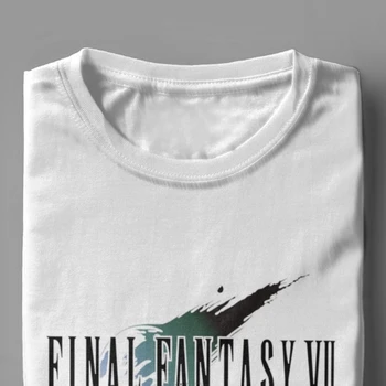 Moška T Majica Oblak & Sephiroth Prosti čas Tees Final Fantasy VII Video Igre Tshirts Crewneck Oblačila Tiskanje