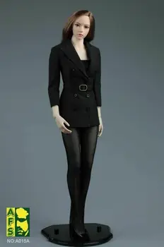 AFS A015 1/6 Slim Dolgo Obleko Ženski Poslovni Enotne Obleke Fit 12