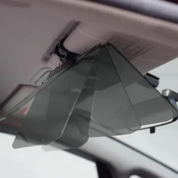 1PC Avto sončnega Anti Bleščanje Senčenje Ogledalo Auto Anti-Glare Clip-on Ščit Sončniki Vožnje Ogledalo Jasen Pogled