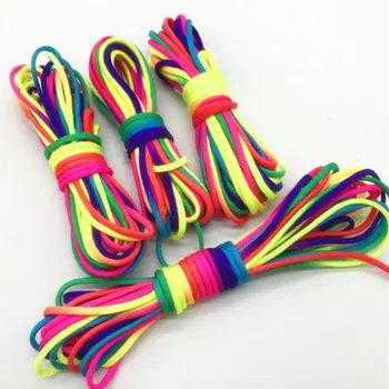 Barvita 10m/roll, barvane polipropilen vrv gradient vrv mavrični barvni dežnik vrv zavezujoče zapestnica dodatki