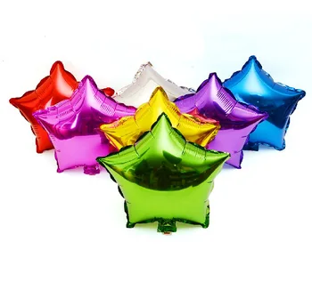 50pcs/veliko 5inch Mini Folijo Star Balonom, Rojstni dan, Novo Leto Stranka Poročno Dekoracijo Dobave Balon otroci darila