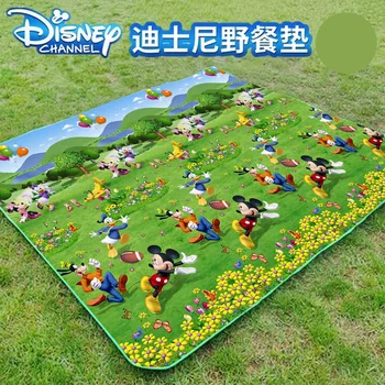 Disney Mickey Mouse Piknik Mat Vlage-dokazilo Mat Plaža Mat Prostem Travnik Divje Zgosti Krpo Šotor Mat Otroci Playmat
