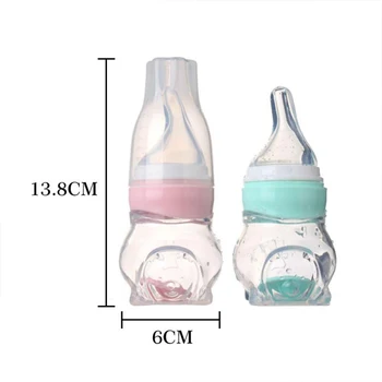 Baby Silikona, Stekleničke za Hranjenje Fant Dekle PP BPA Free Steklenico Mleka, Krmljenje Nastavek Cucla Pokal za Malčke Vode Sok Medicine Podajalnik
