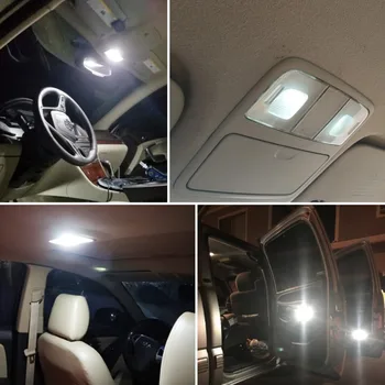8pcs Canbus Avtomobilske LED Notranja Osvetlitev Paket Komplet Za HYUNDAI i30 (PD) Zemljevid Dome Trunk Nečimrnosti Ogledalo Svetlobe Bela